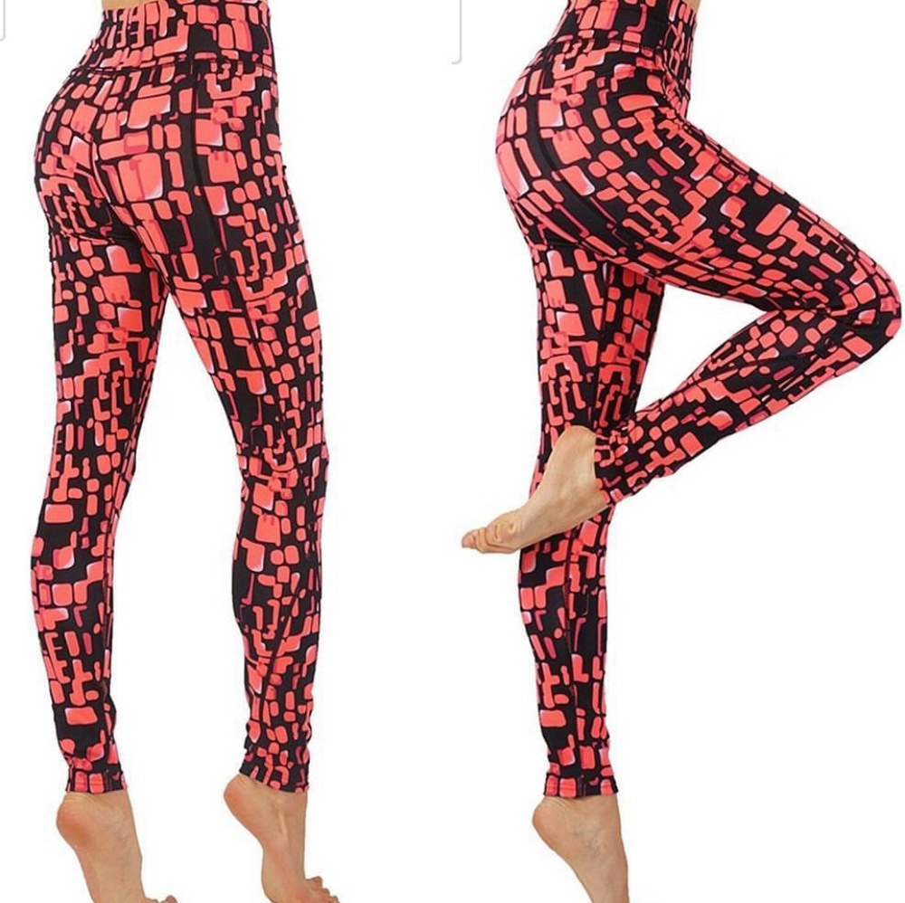 Yoga pants workout leggings LY6234-4 - Picture 4 of 4